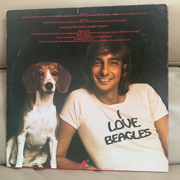 BARRY MANILOW Tryin' To Get The Feeling 1975 Vinyl Record - Picture 2 of 2